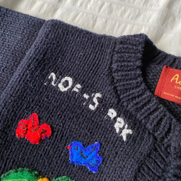 Noah’s ark baby vintage cardigan - Picture 3 of 3